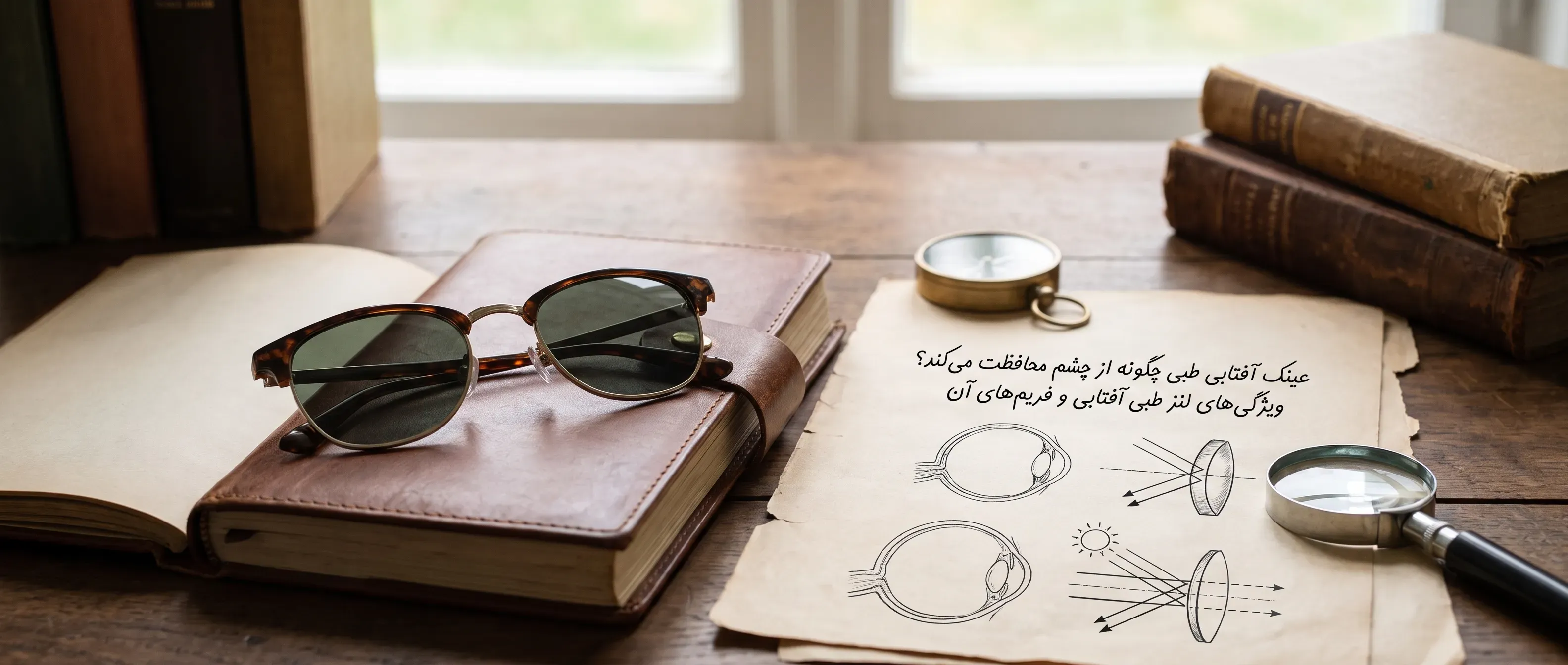تفاوت عینک آفتابی طبی و فتوکرومیک چیست؟